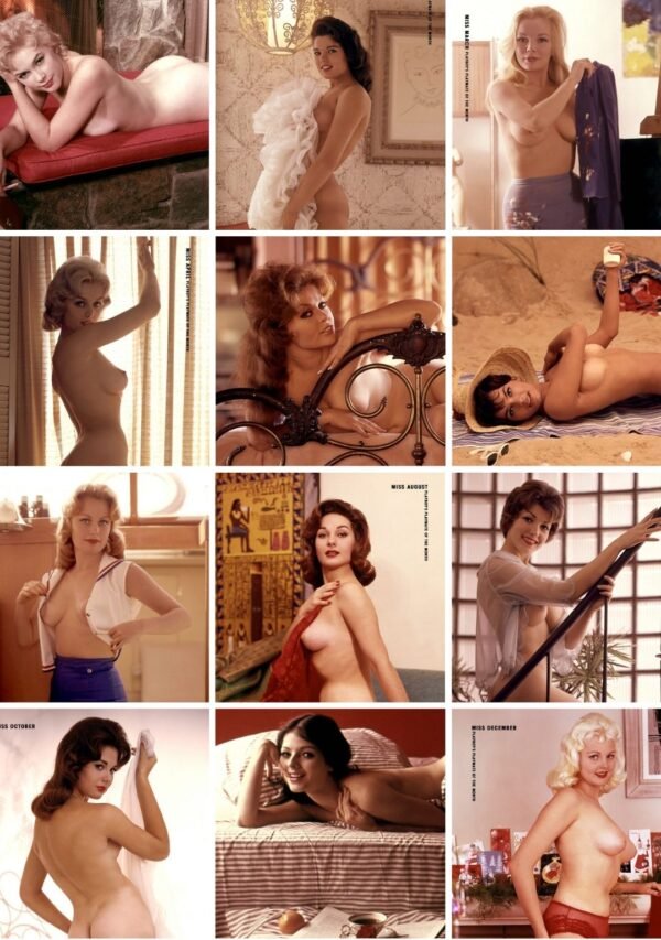 1960 Playboy Centerfold Posters