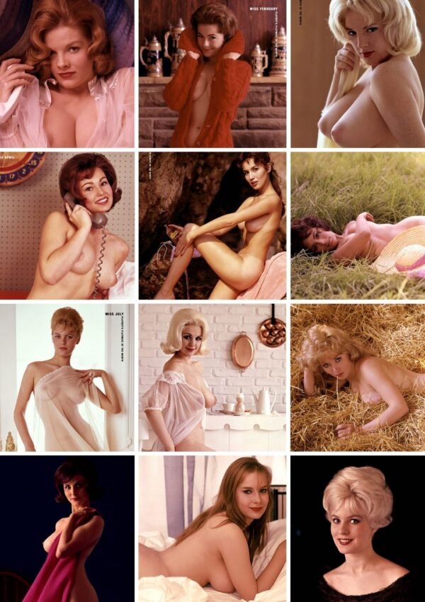 1962 Playboy Centerfold Posters