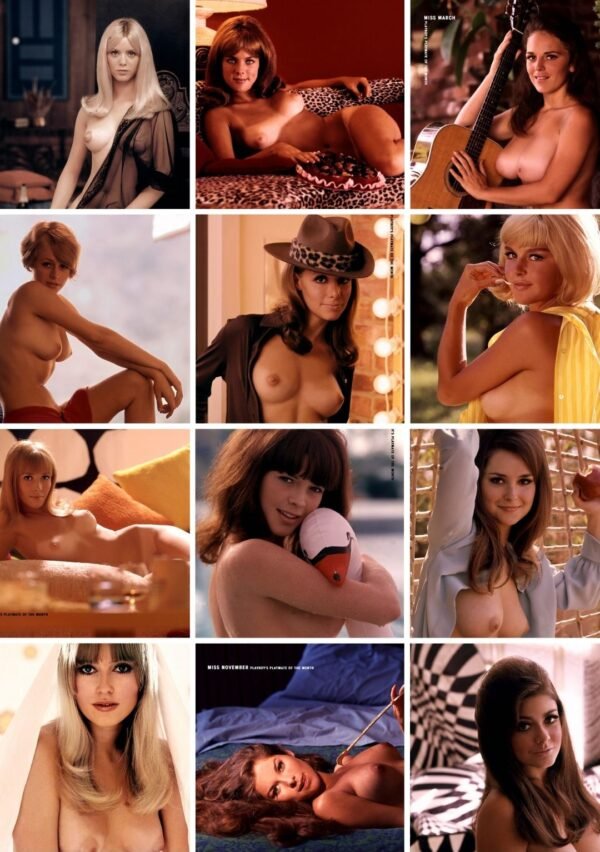 1968 Playboy Centerfold Posters
